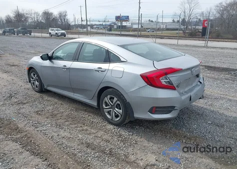 2017 Honda Civic Lx from USA, damaged, VIN 19XFC2F56HE040828